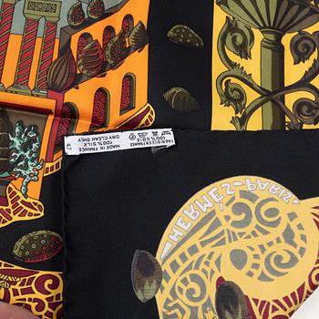 Hermès, scarf, L'Atlantide".