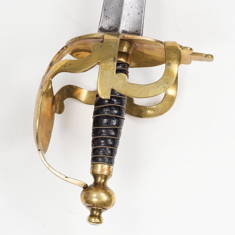 PALLASCH, svensk, m/1778 för Västgöta kvalleriregemente.