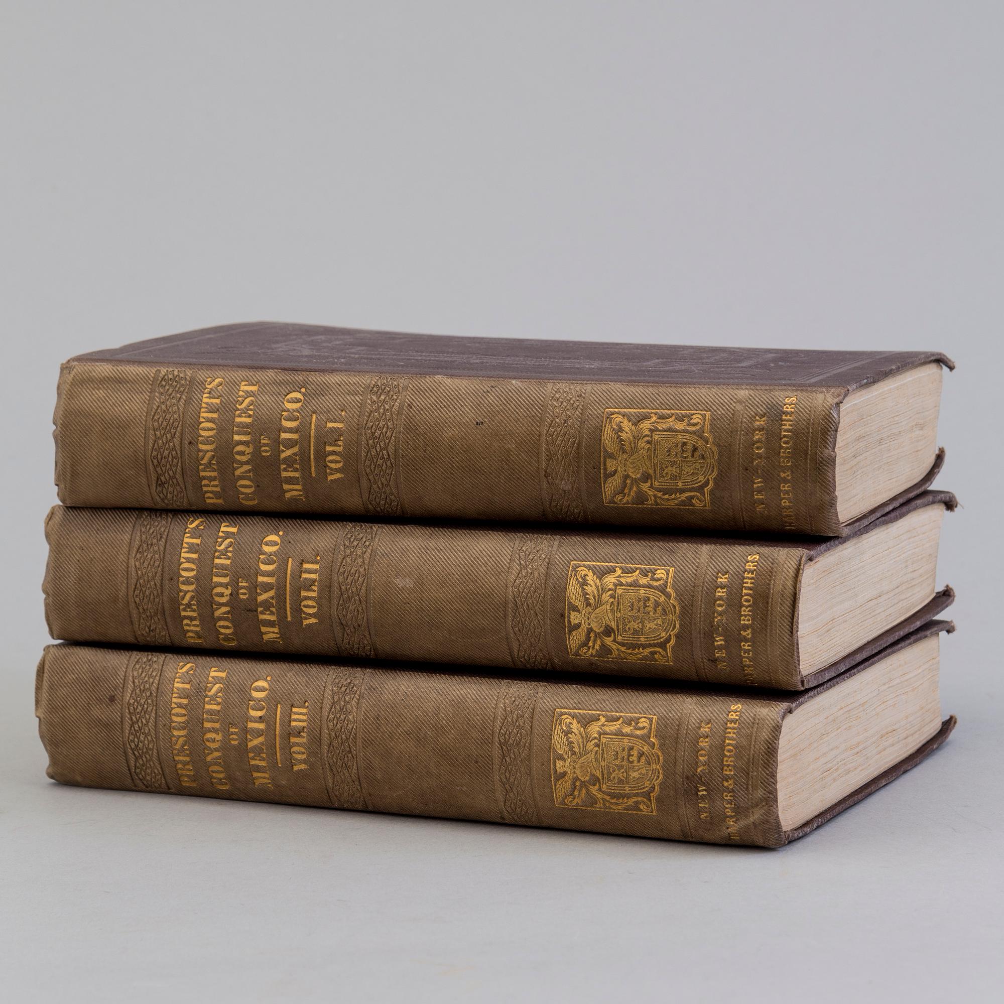BÖCKER, William H. Prescott, Mexikos historia, 1843.