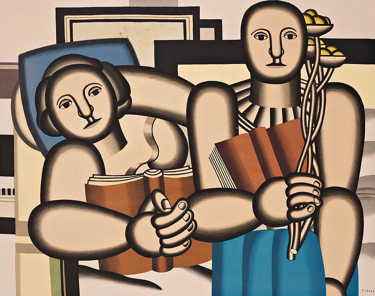 Fernand Léger After, "La lecture".