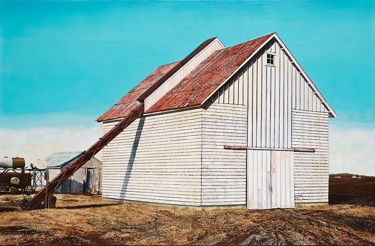 Harold Gregor, "Illonis corn crib No. 2".