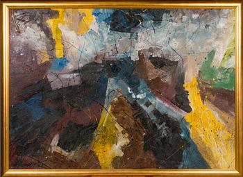 PAAVO SARELLI, oil on board, signed and dated -62.