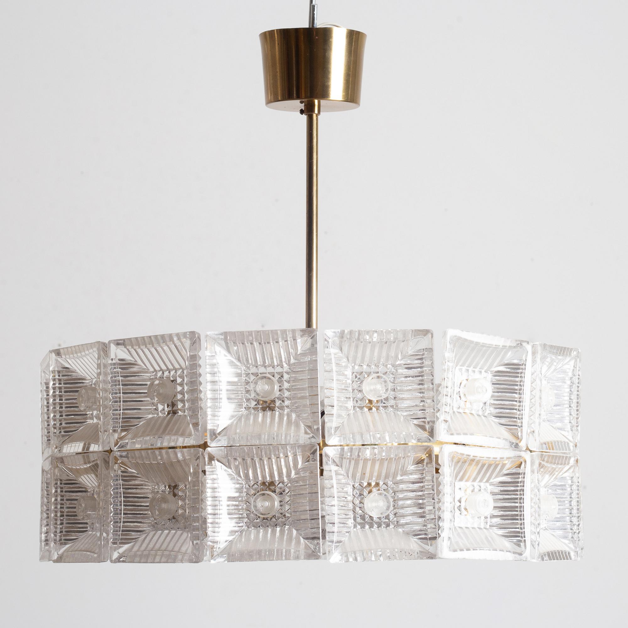 Carl Fagerlund, taklampa, 1900-talets andra hälft.