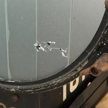 A film industry carbon arc spotlight, manufacturer K. Weinert, Berlin.