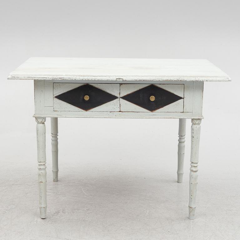 A table, 19th century.