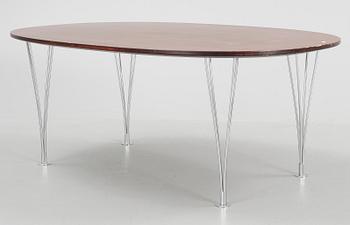 SOFFBORD, "Superelips", Bruno Mathsson och Piet Hein för Mathson International AB, 1900-talets andra hälft.