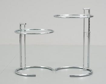BORD, ett par. Modell E1027, Eileen Gray, ClassicCon.