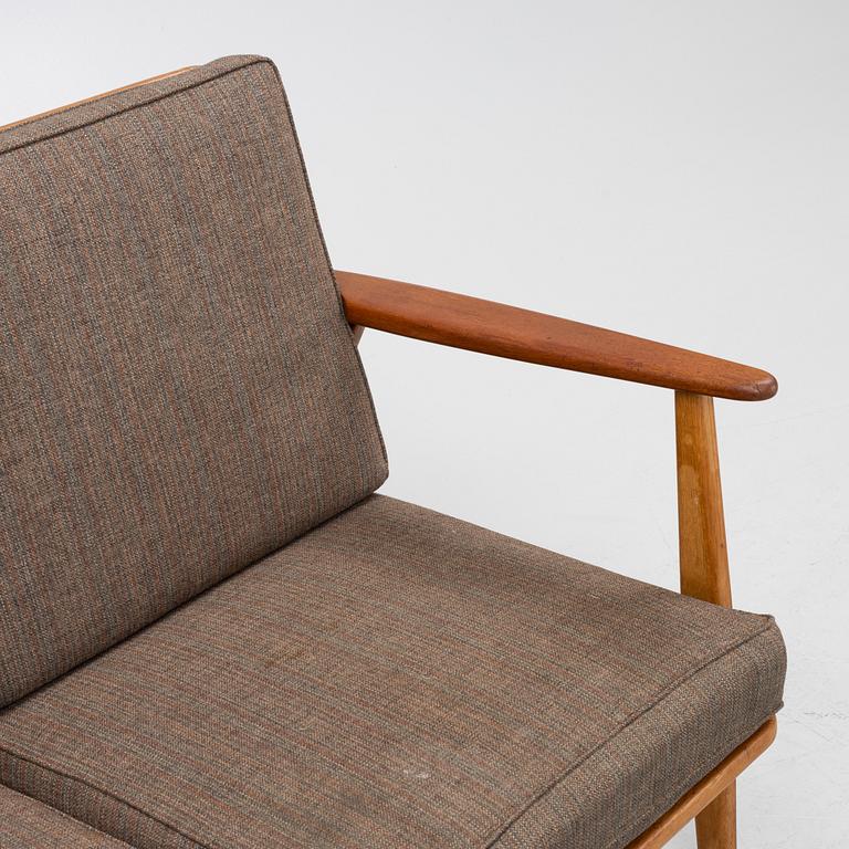 A teak sofa and easy chair, 'Esbjerg', IKEA, 1950-60s.