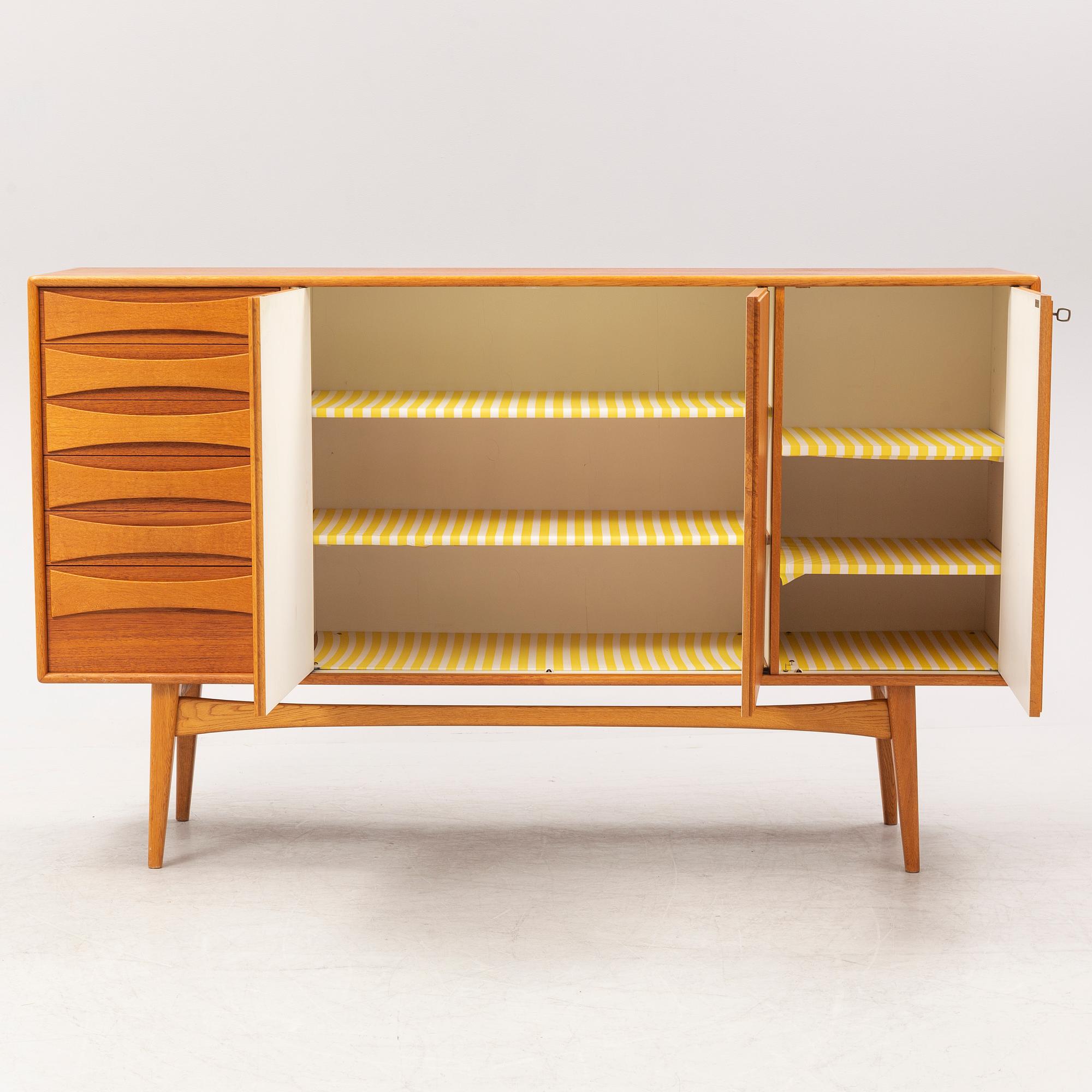 A teak sideboard, 1960's.