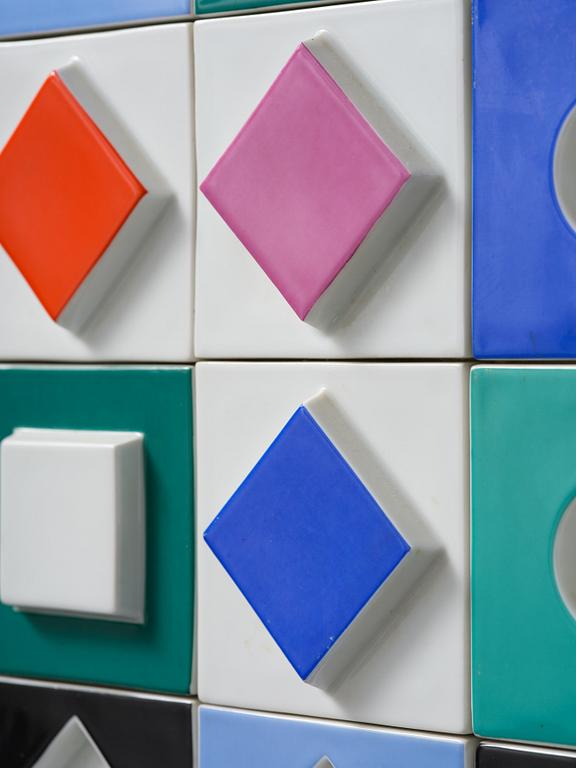 Victor Vasarely, relief, Rosenthal Studio Linie, Tyskland.