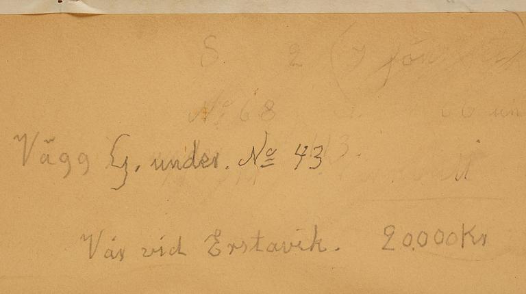 Oskar Bergman, "Vår vid Erstavik".