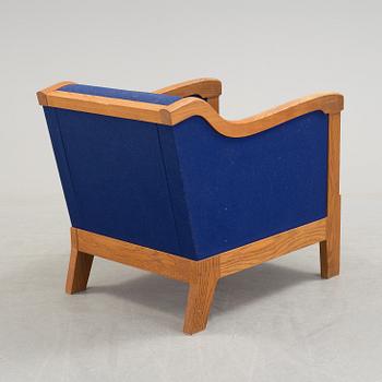 MATS THESELIUS, a 'Jägermeister' oak easy chair.