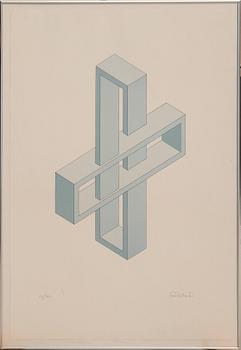 Oscar Reutersvärd, 3 Impossible Figures.