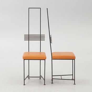 Göran Olsson, chairs, 8, Olsson & Dåm, late 20th century.