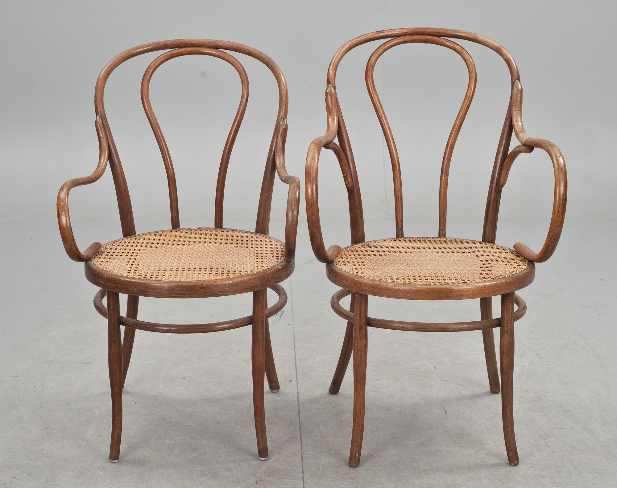 STOLAR, 2 st snarlika, Josef Hoffman, Wien, Österrike, 1900-talets början.