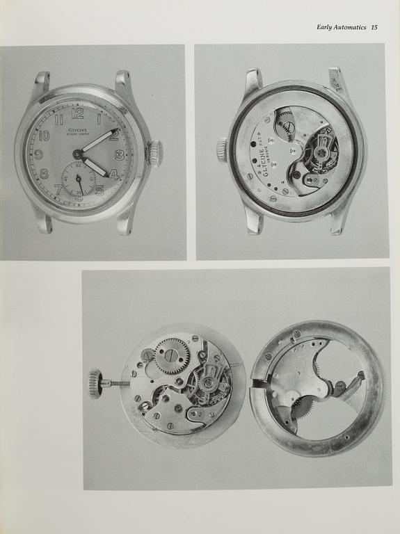 A lot of 4 books regarding watches.