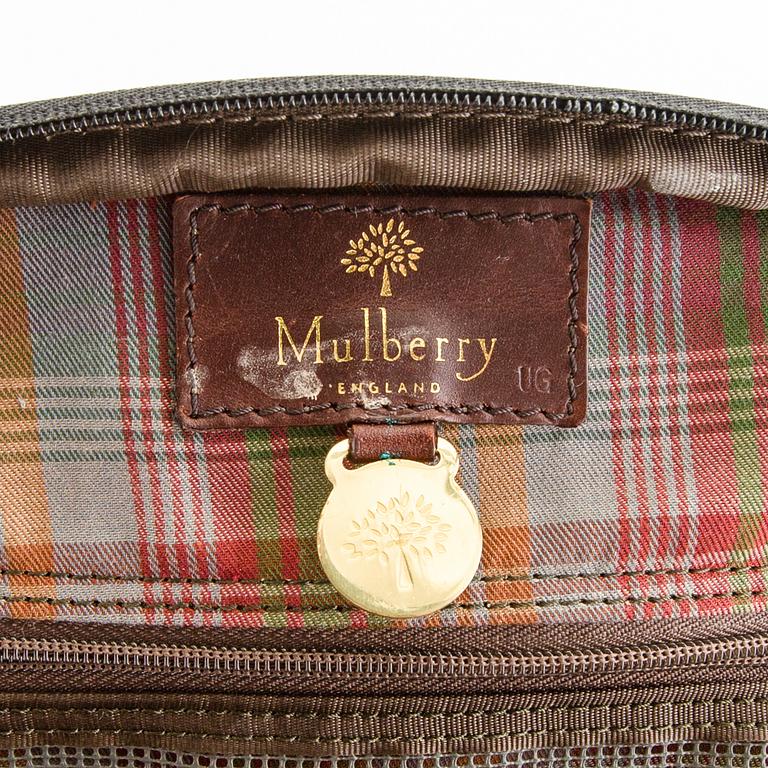 Mulberry, vintage suitcase.