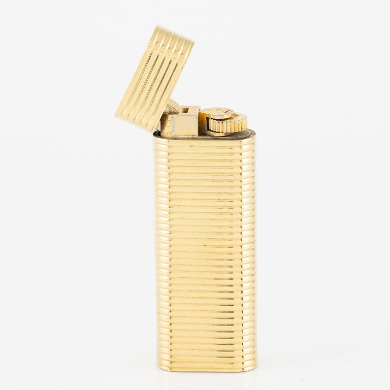 Cartier, lighter, gilded,