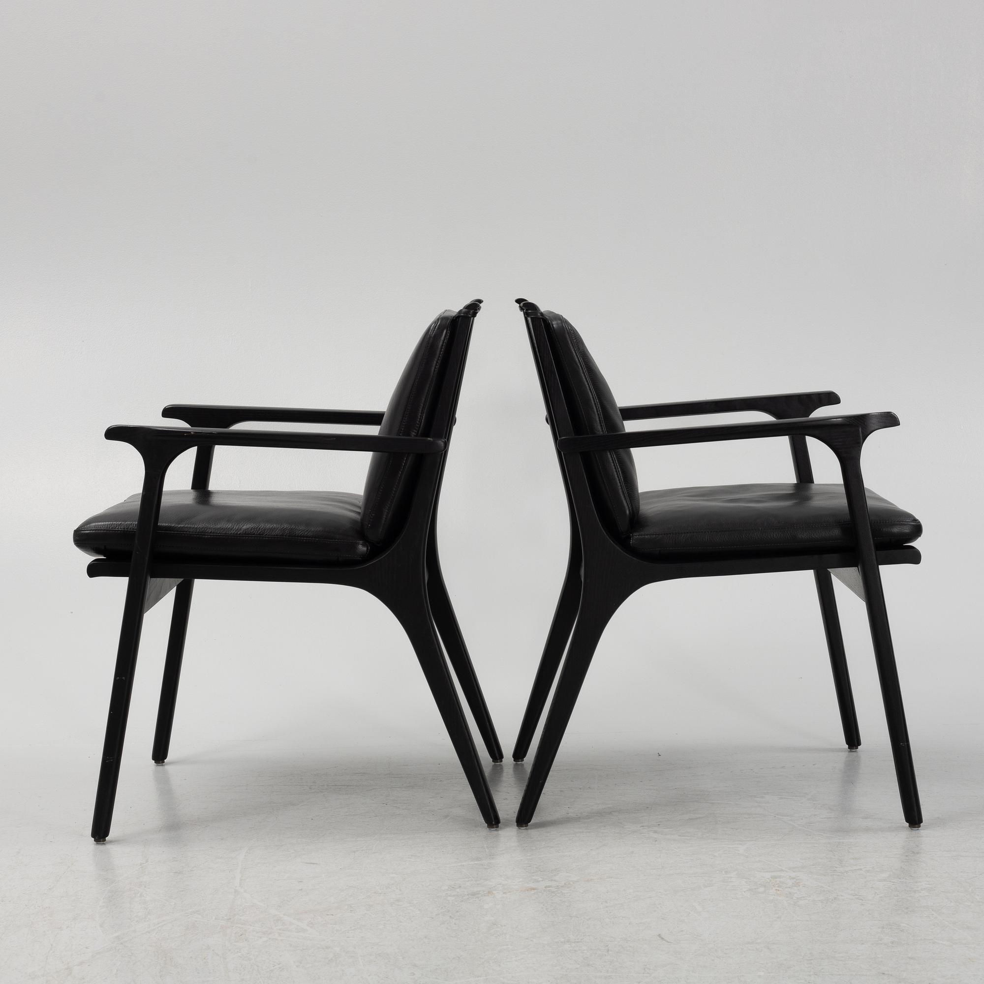 Space Copenhagen four 'Ren' dining chairs from Stellar Works.