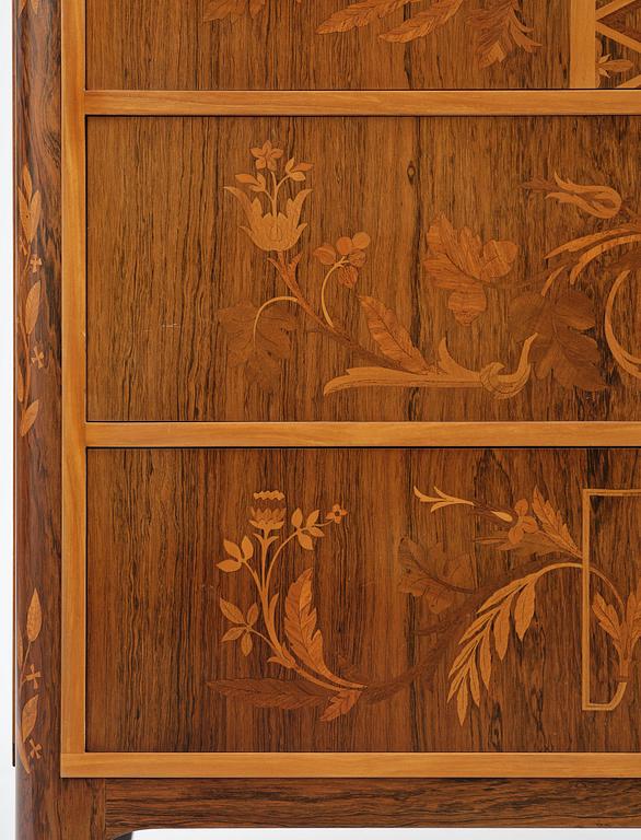 Carl Malmsten, byrå, utförd av snickarmästare Albin Johansson, Stockholm, 1943.