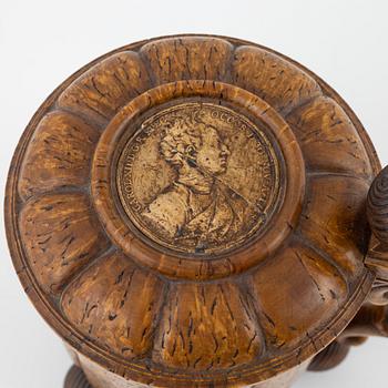 Dryckeskanna, barockstil, 1800-tal.
