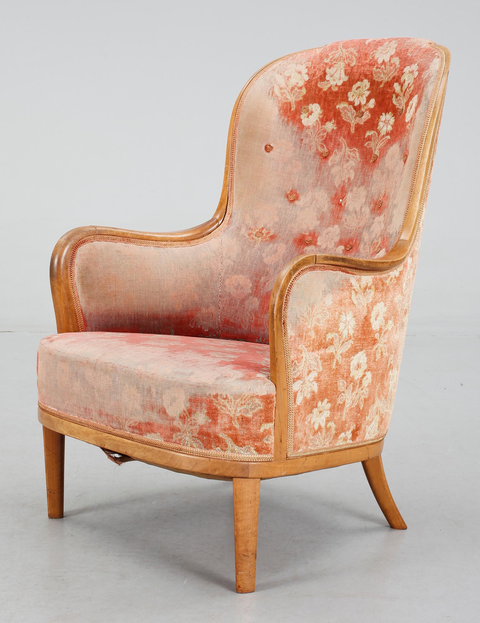 FÅTÖLJ, "Advokaten", Carl Malmsten.