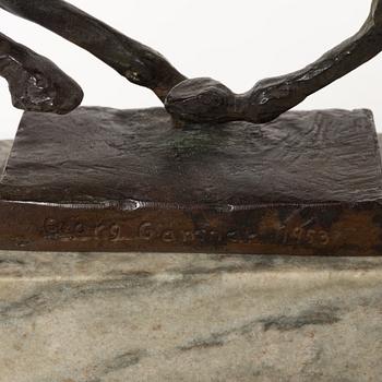 Georg Ganmar, galloping horse.