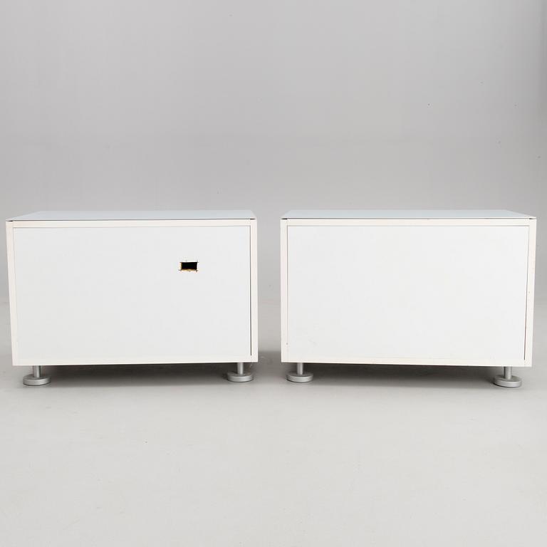 Two 21st century French, "Everywhere", nightstands for Ligne Roset.