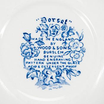 A 28-piece "Dorset" earthenware dinner set, Wood & Sons, England.