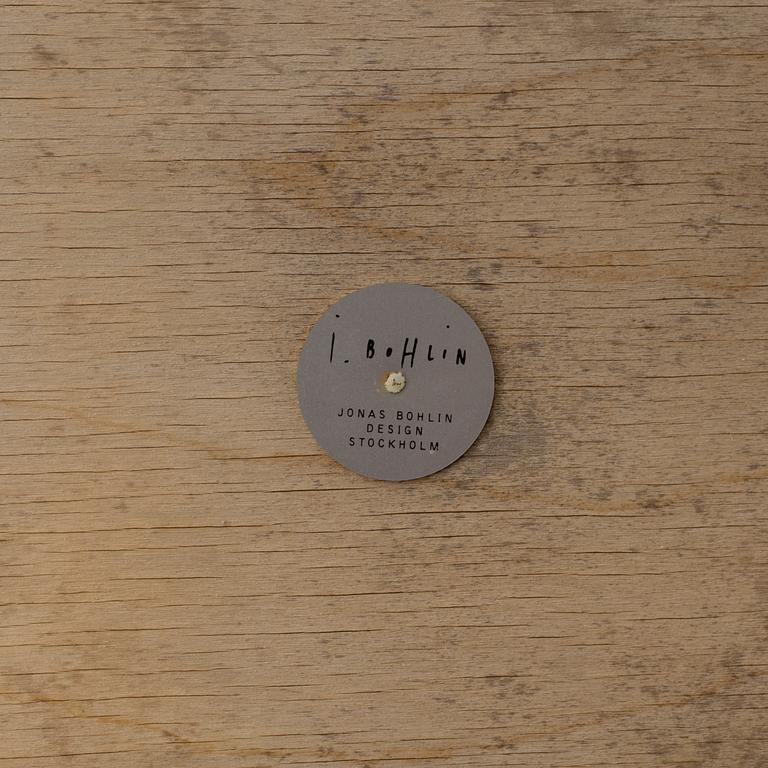 JONAS BOHLIN, stolar, ett par, Jonas Bohlin Design Stockholm, "Liv". Märkta under sitsen.
