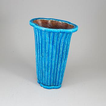 GUNNAR NYLUND, golvvas, chamotteterat stengods, Rörstrand, 1900-talets andra hälft.