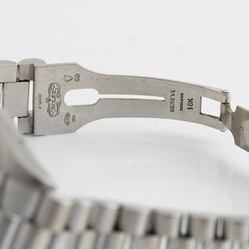 Rolex, Day-Date, "Diamond Dial", wristwatch, 36 mm.