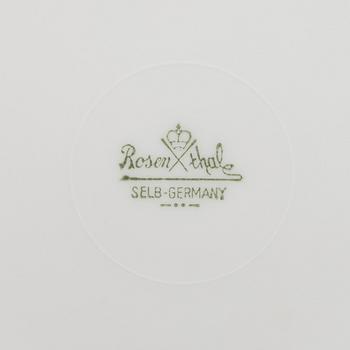 MATSERVIS, 78 delar, porslin, " Form 2000", Richard S. Latham & Raymond Loewy, Rosenthal 1900-talets mitt.