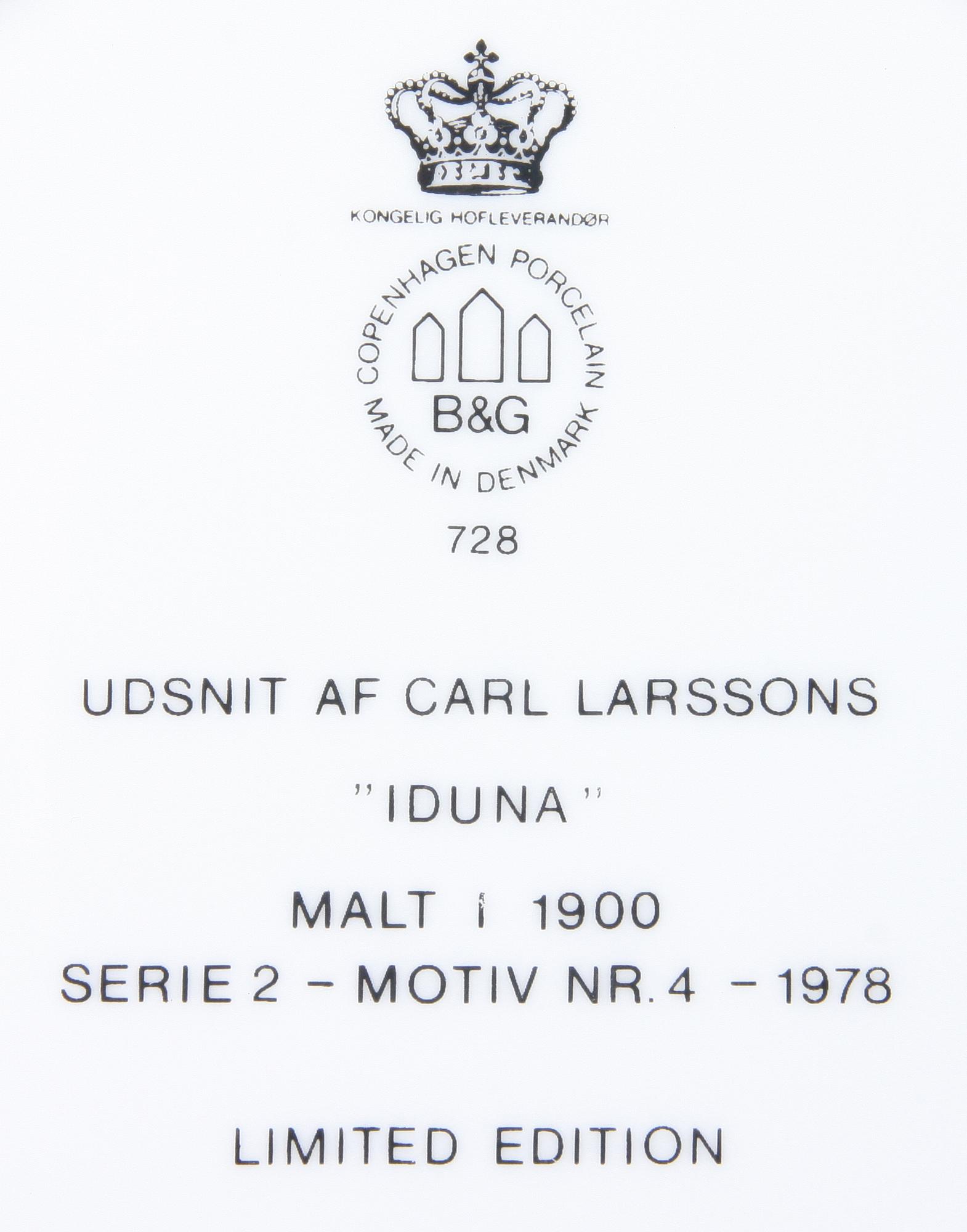 TALLRIKAR, 16 st, porslin, Bing & Gröndahl.