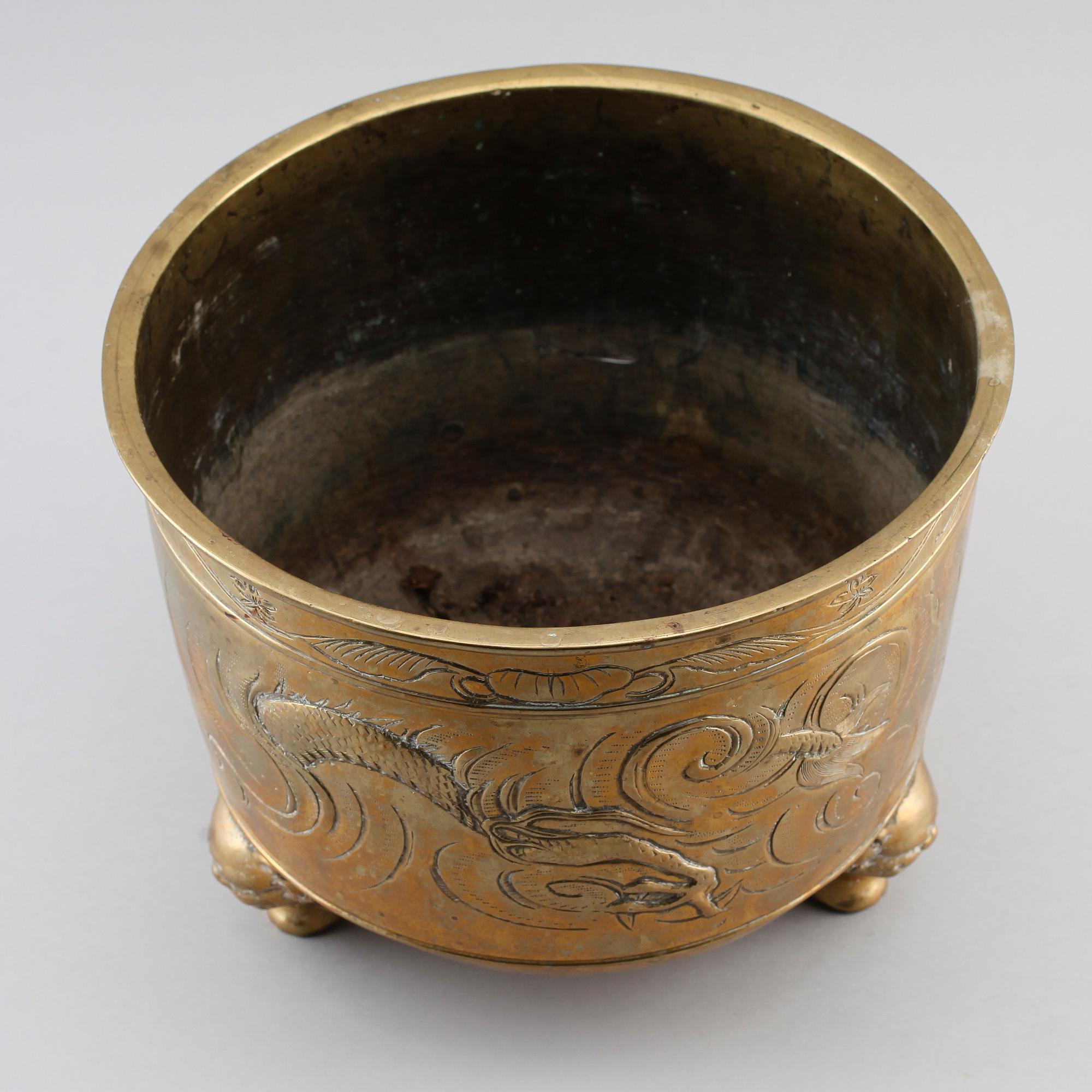 YTTERFODER, mässing, 1800-/1900-tal.