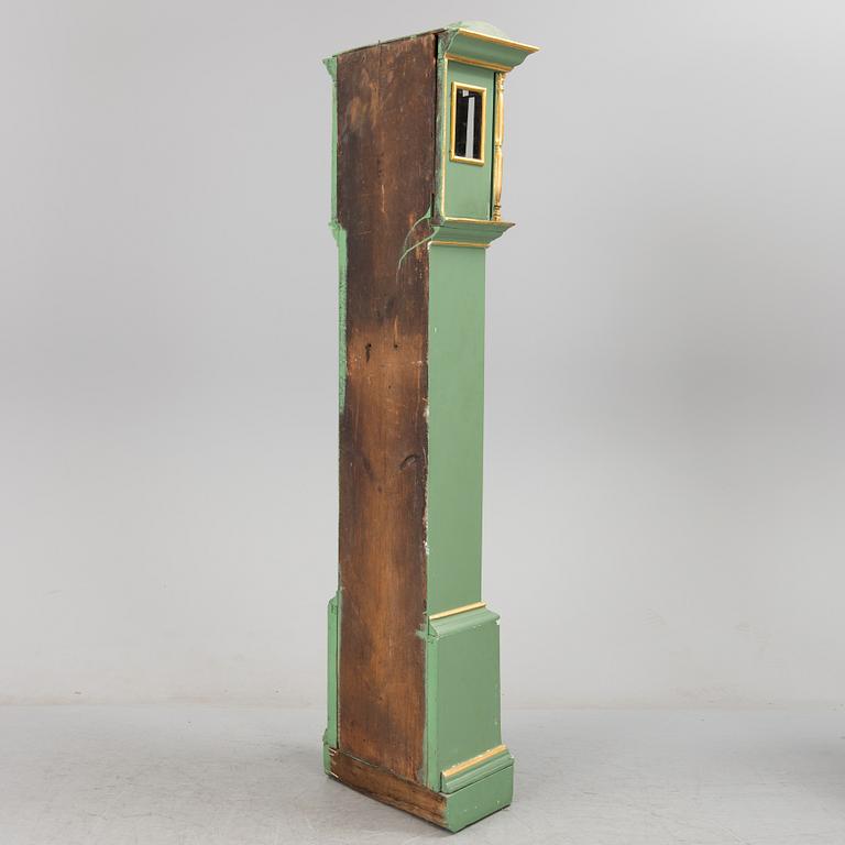 An 18th century long case clock. A Forsman Jönköping, Sweden 1763.