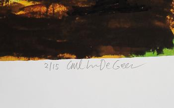 Carl Johan De Geer, "Oskyldigt dömd".