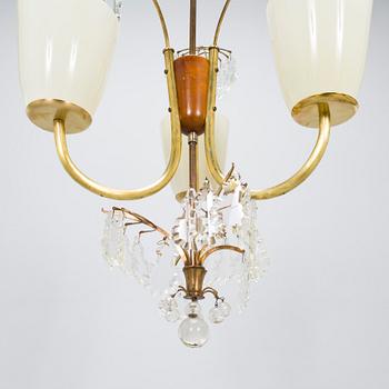 Lisa Johansson-Pape, a 1940's '68' chandelier for Stockmann Orno.