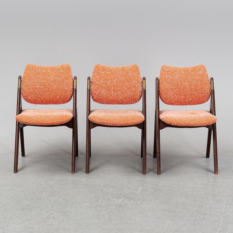 Three chairs, Treman, 1950's/60's.