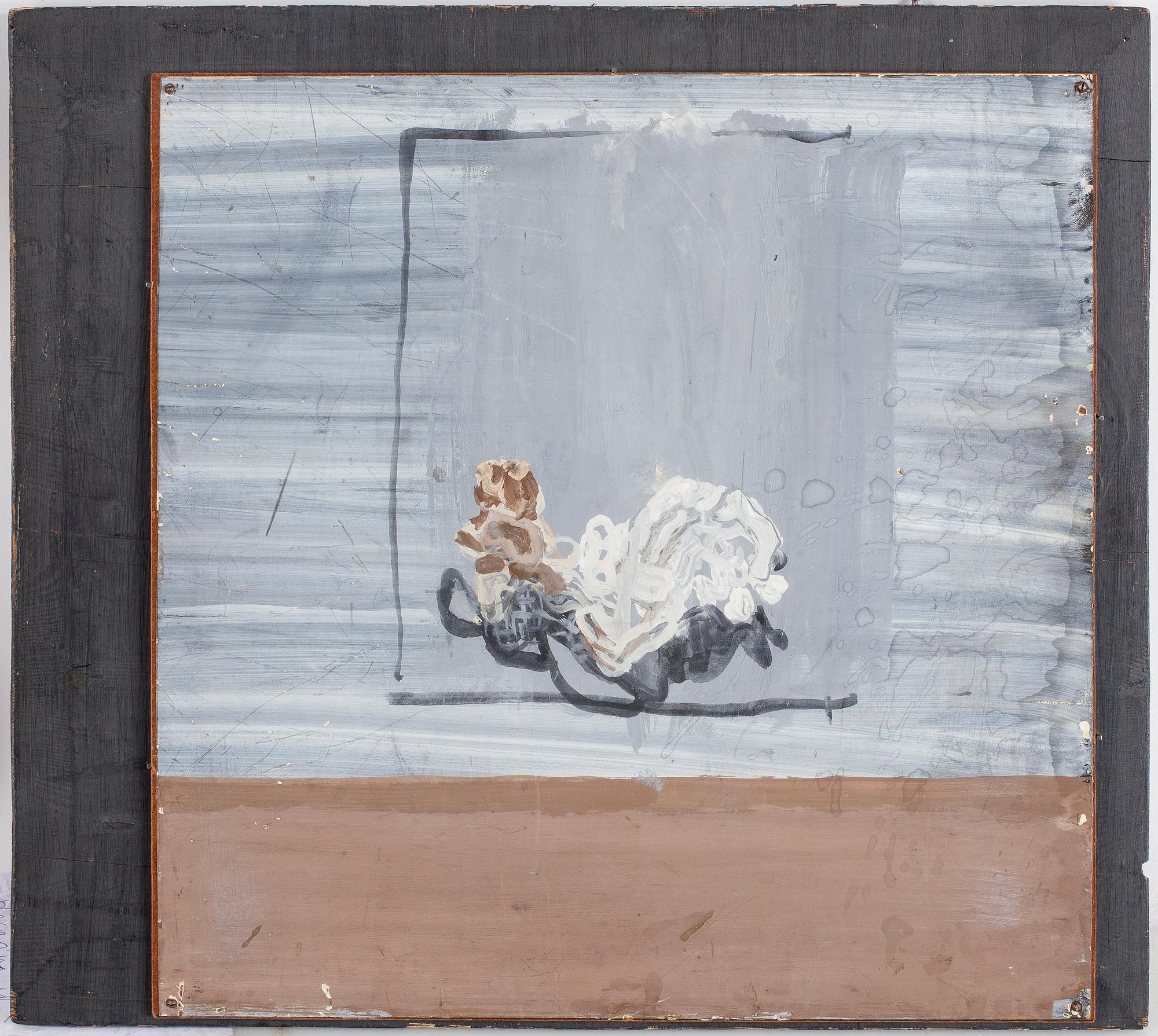 OKÄND KONSTNÄR, blandteknik, ej signerad.