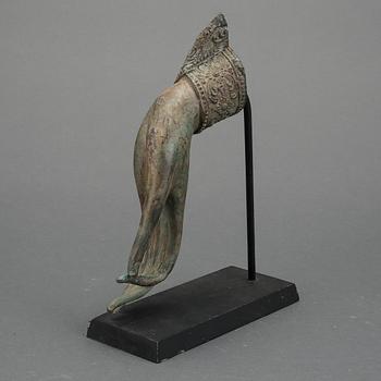 SKULPTUR, brons, Thailand, troligen omkring 1900.