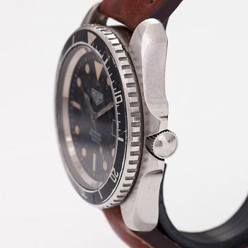 HEUER, Monnin 844, 200 m, wristwatch, 42 mm.