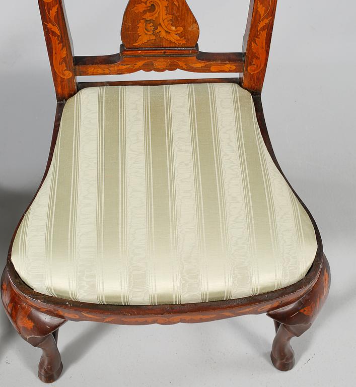 STOLAR, ett par, senbarockstil, 1900-talets början.