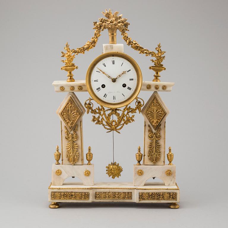 A PENDULUM CLOCK, Louis XVI-style, France, 19th century.