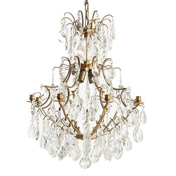 Chandelier, second half of the 20th century.