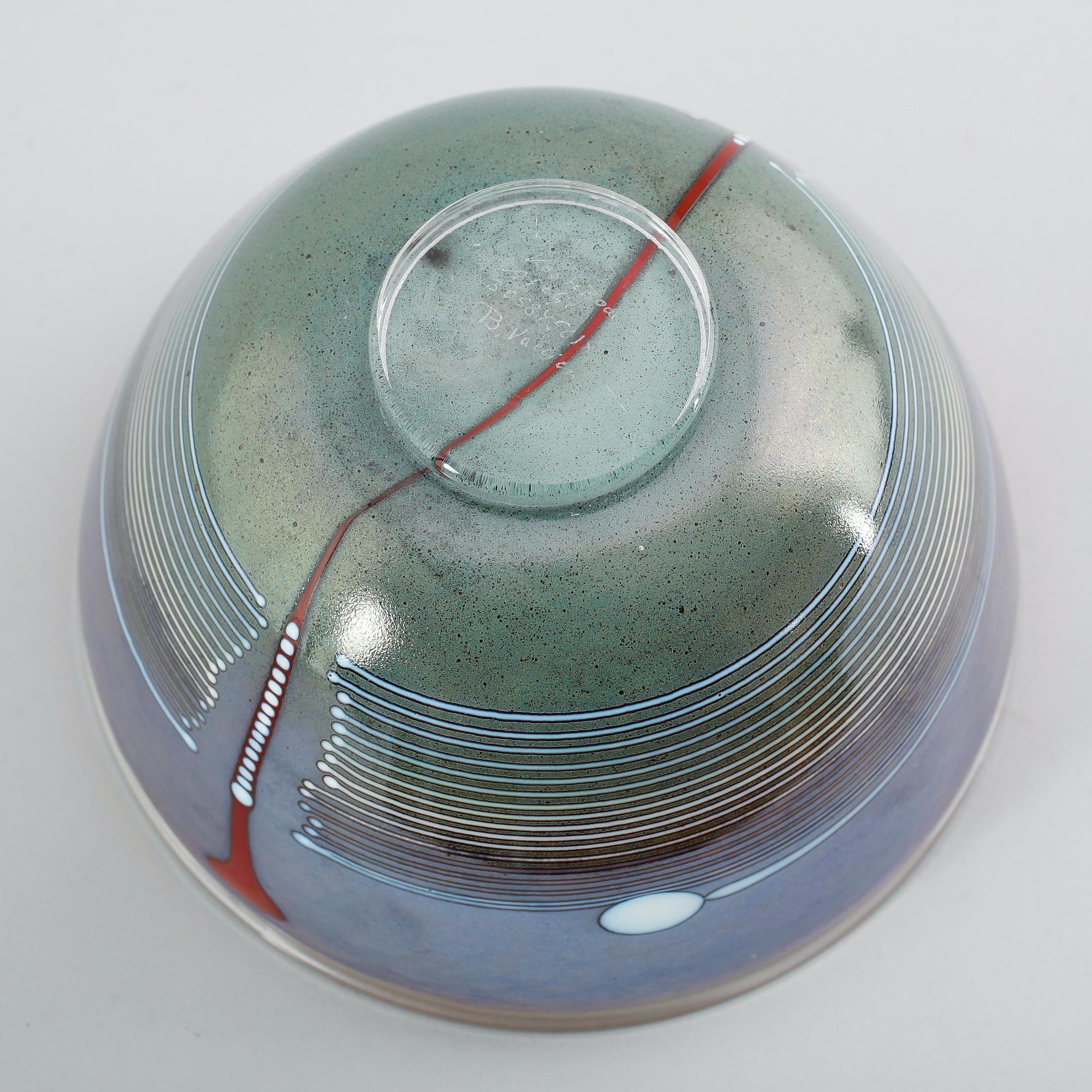 SKÅL, glas, Bertil Vallien, Kosta Boda.