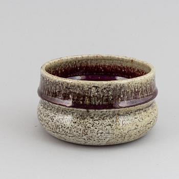 Sylvia Leuchovius, four ceramic dishes and bowls, Rörstrand.