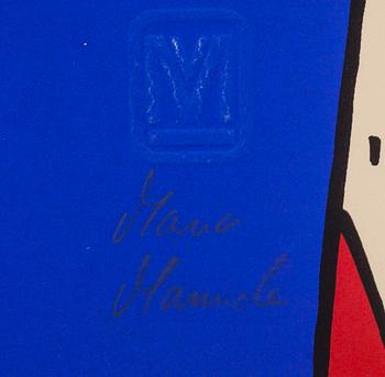 MARIA MANUELA VINTILESCU, färgserigrafi, signerad och numrerad 90/250.