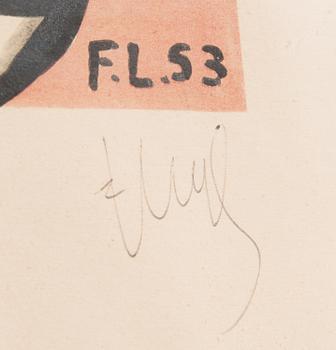 Fernand Léger, after, litograph, signed and numbered in ink 48/285.
