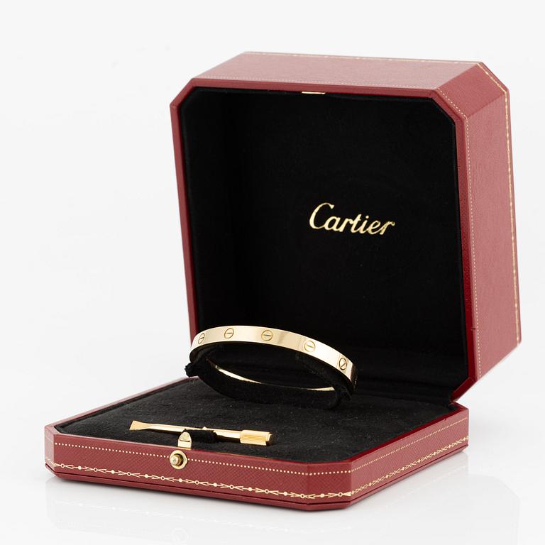 Cartier armband "Love" 18K guld.